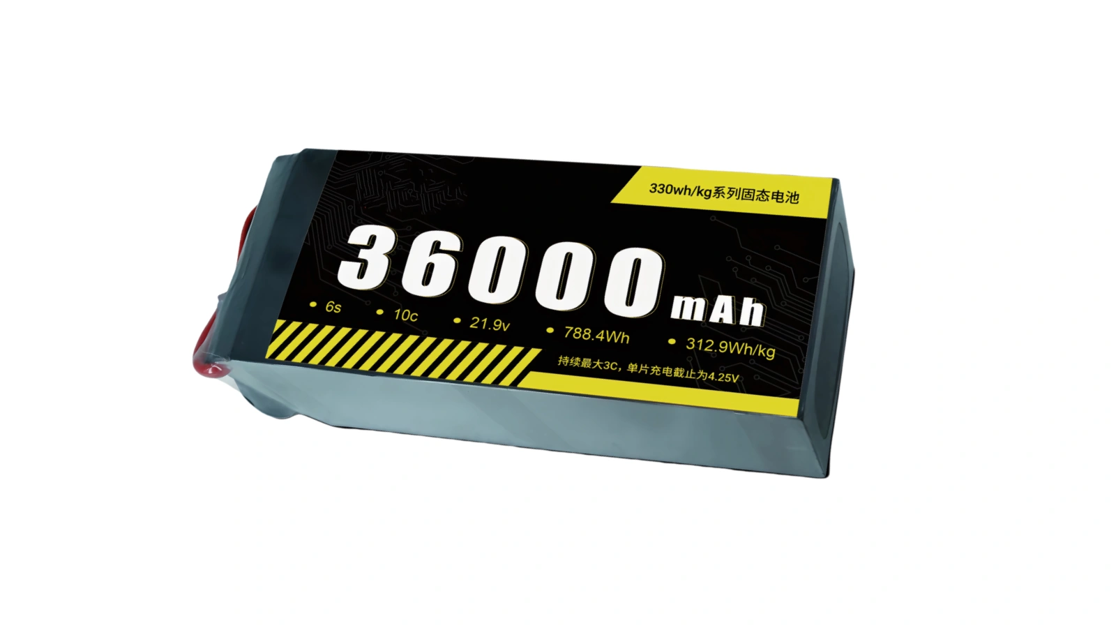  High Density Li-Ion Solid State Battery 330wh/kg solid state battery 6S/12S/14S 36Ah 36000mAh batte