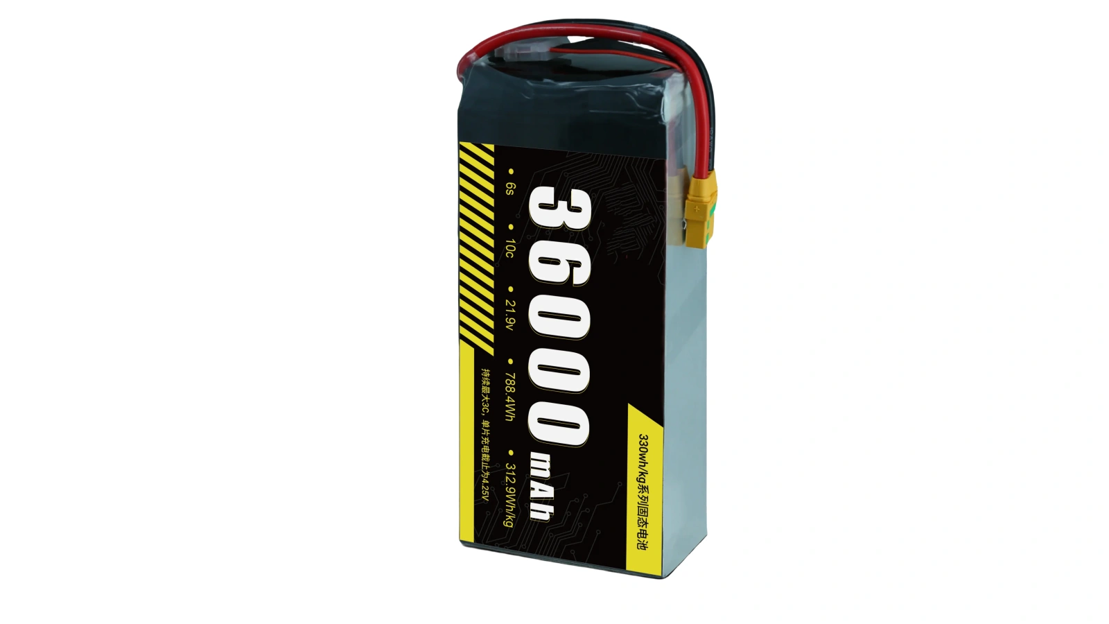  High Density Li-Ion Solid State Battery 330wh/kg solid state battery 6S/12S/14S 36Ah 36000mAh batte