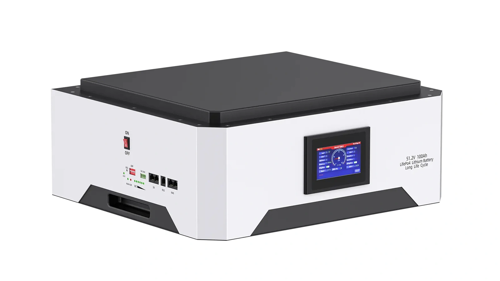 51.2V 100Ah 10kWh Stackable LiFePO4 Battery – Solar Energy Storage