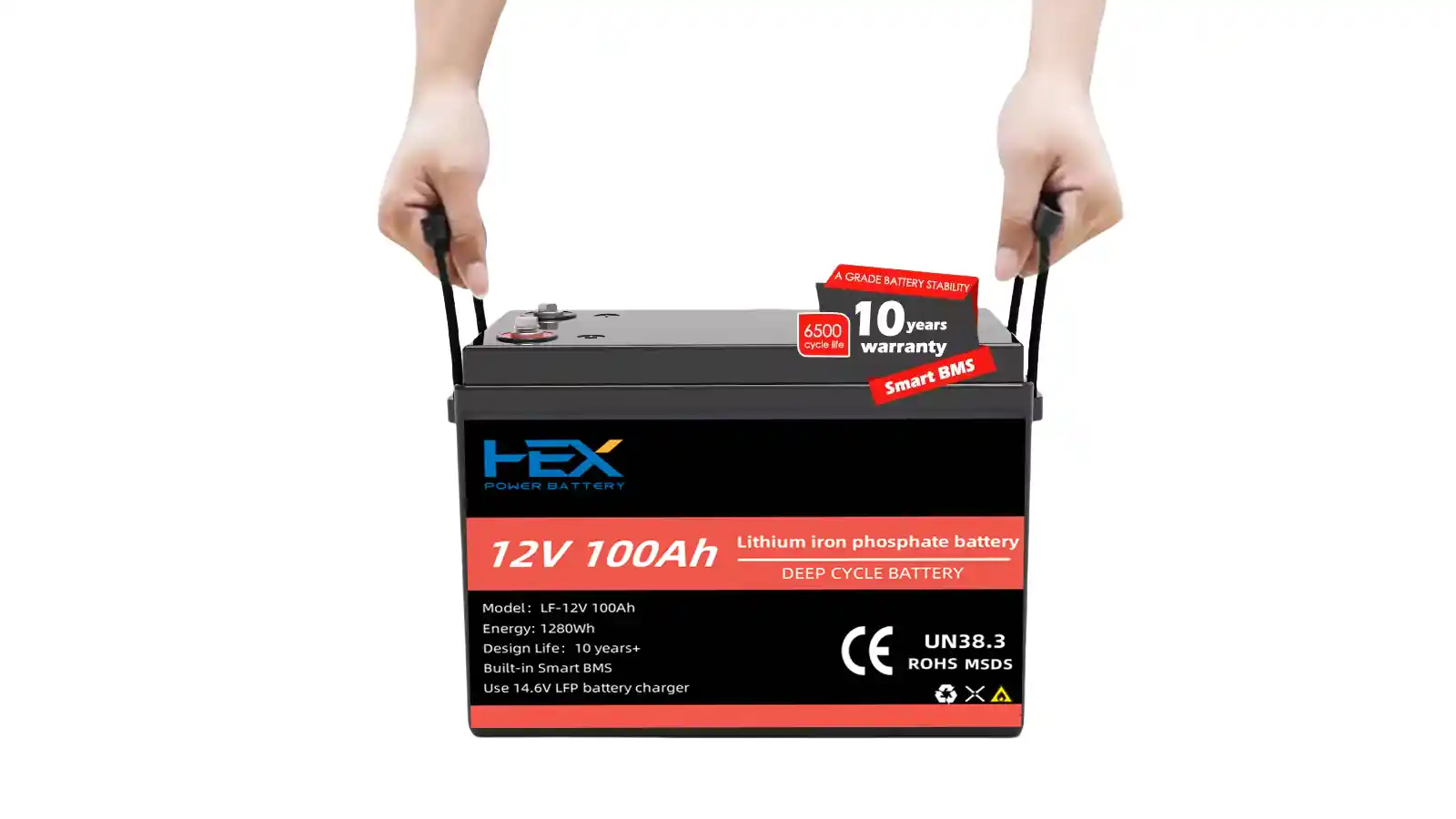 Lifepo4 12.8v 100ah Lithium Ion Batteries Pack