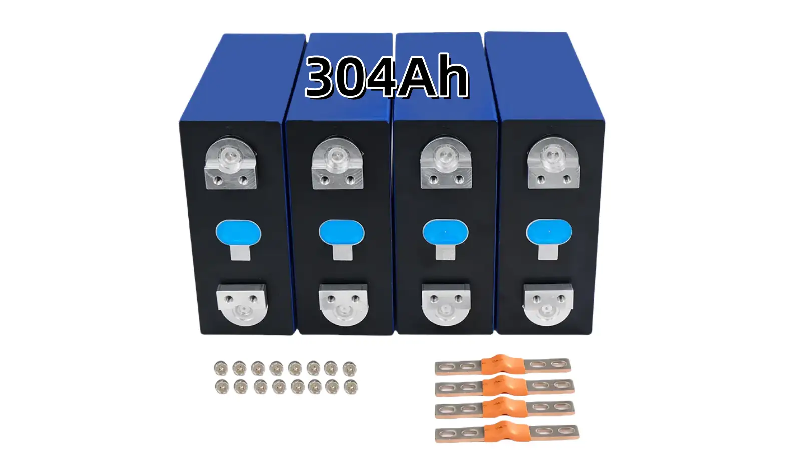 Lifepo4 304Ah Lithium Ion Prismatic Grade A 3.2V Lifepo4 Battery Cells