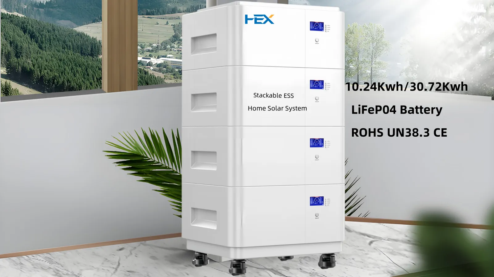 Be prepared for power cuts with stacked home energy storage solutions